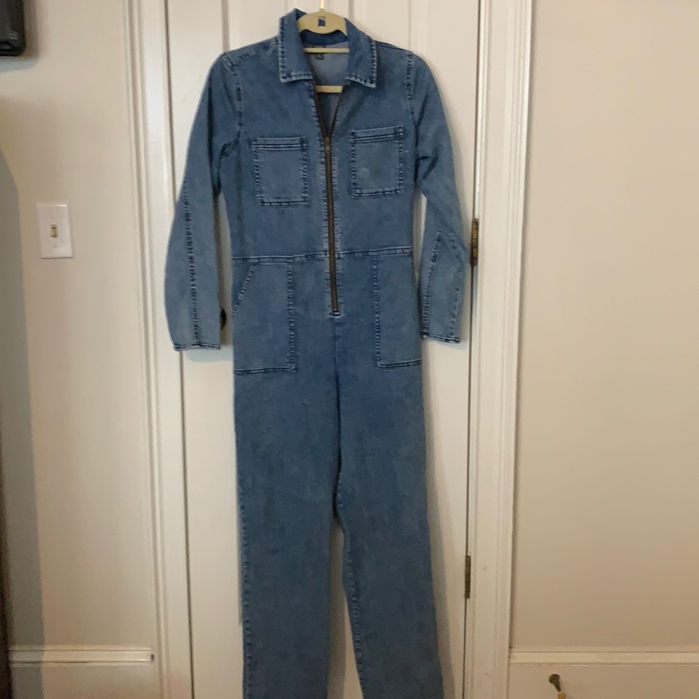 Demin woman’s jumpsuit. XS
